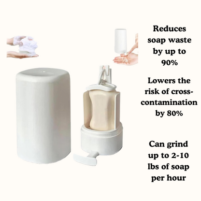 Wall-Mounted Soap Grinder Dispenser